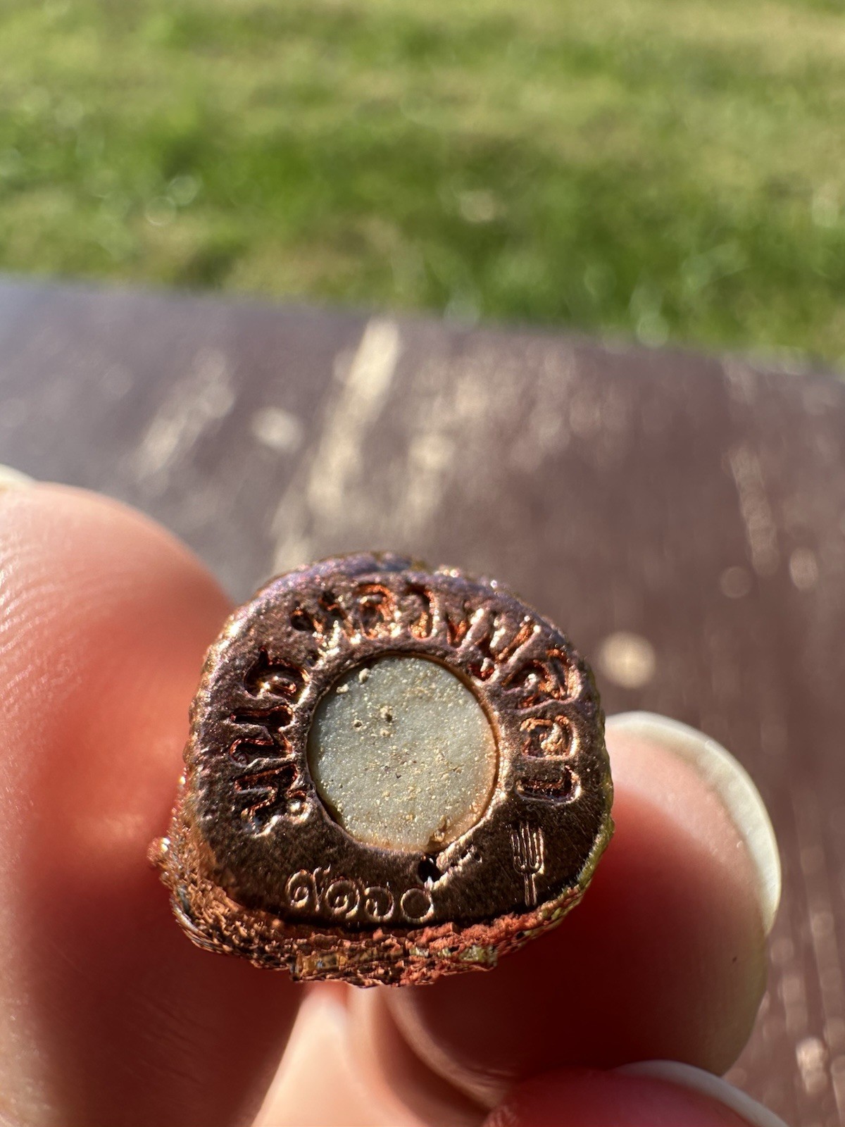 พญาองคตทองแดง Phaya Ongkhot Copper Thai Amulet LP Maha Sila 1st Batch #9160