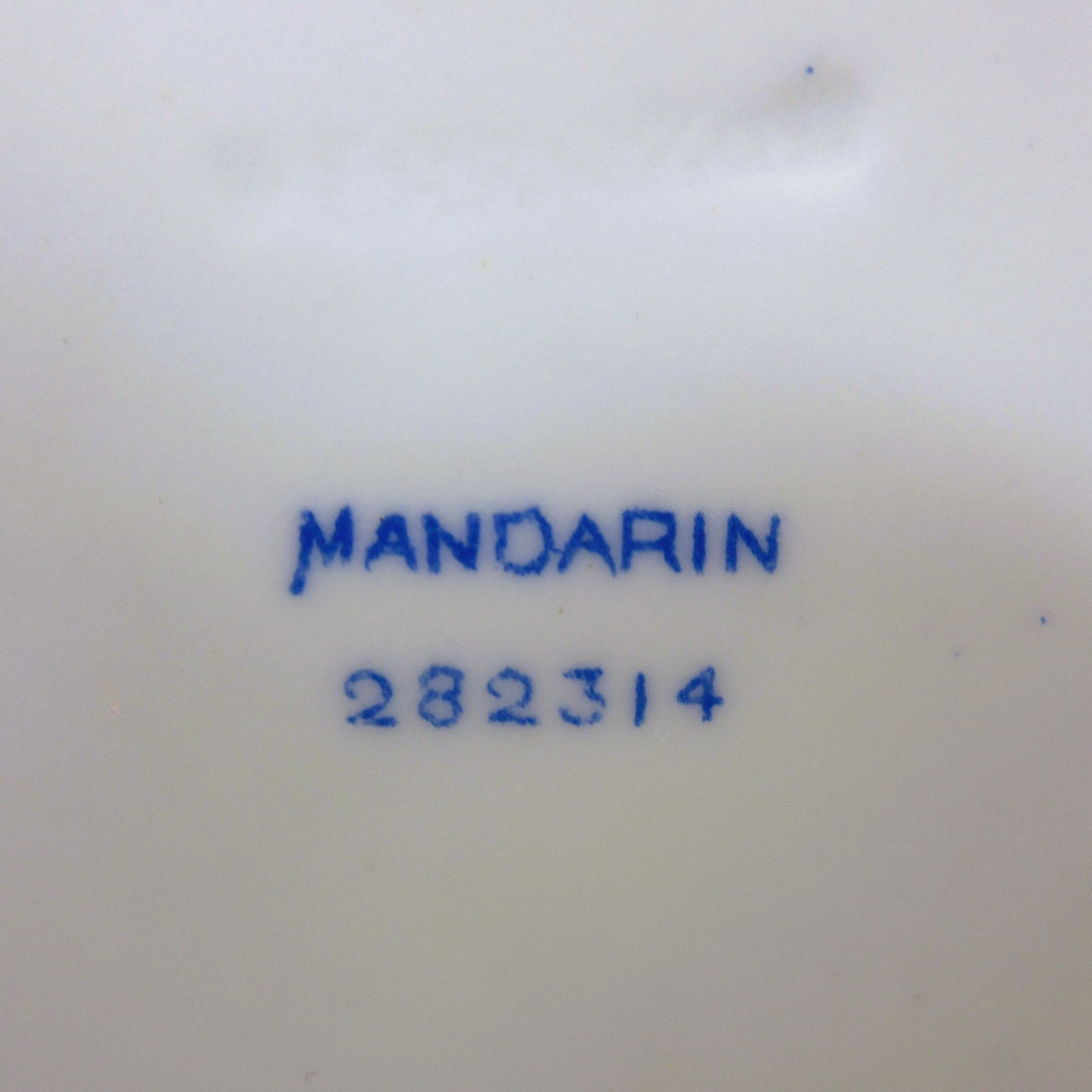 Copeland Spode Mandarin 282314 Blue Willow Saucer Fine Bone China