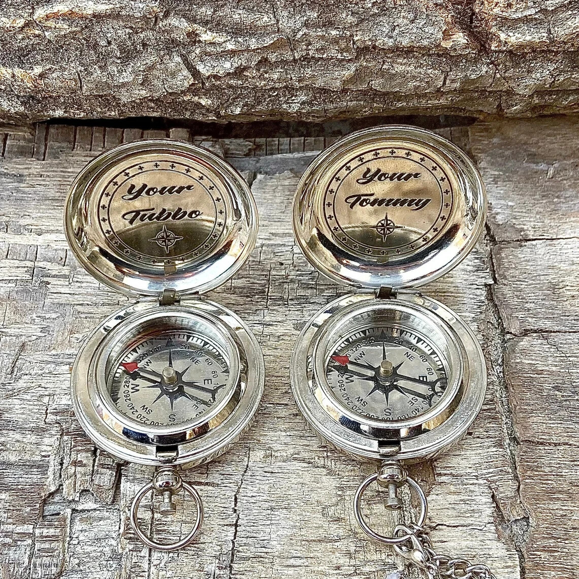 Personalized Compass, custom engraved compass, gift for mom, Working Compass