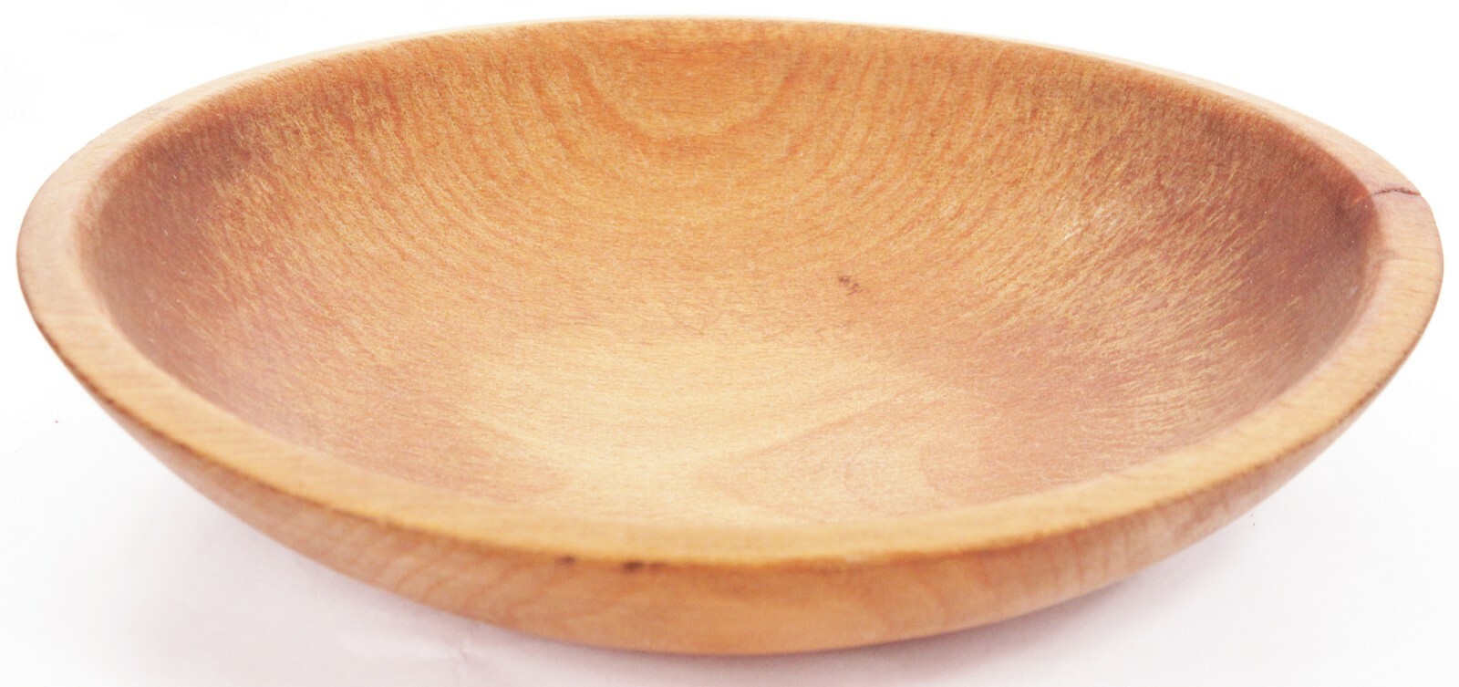 Antique Hand Turned Carved Wooden Trencher Bowl Primitive Farm Country Kitchen