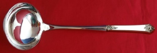 Castle Rose by Royal Crest Sterling Silver Soup Ladle 10 1/2″ HHWS Custom Made