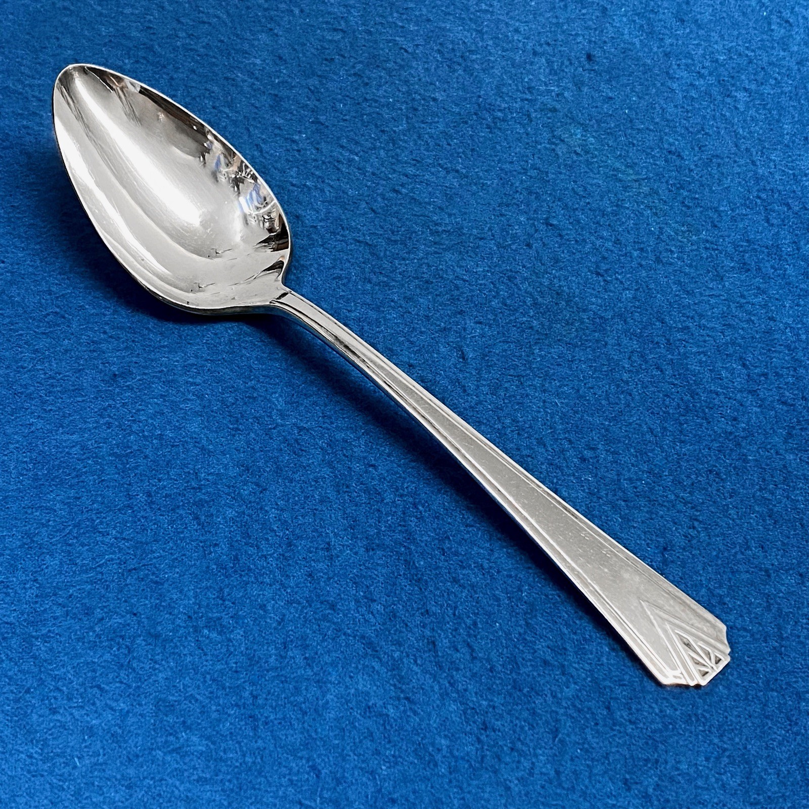 Deauville By Community Silverplate Table Serving Spoon 8 1/4″