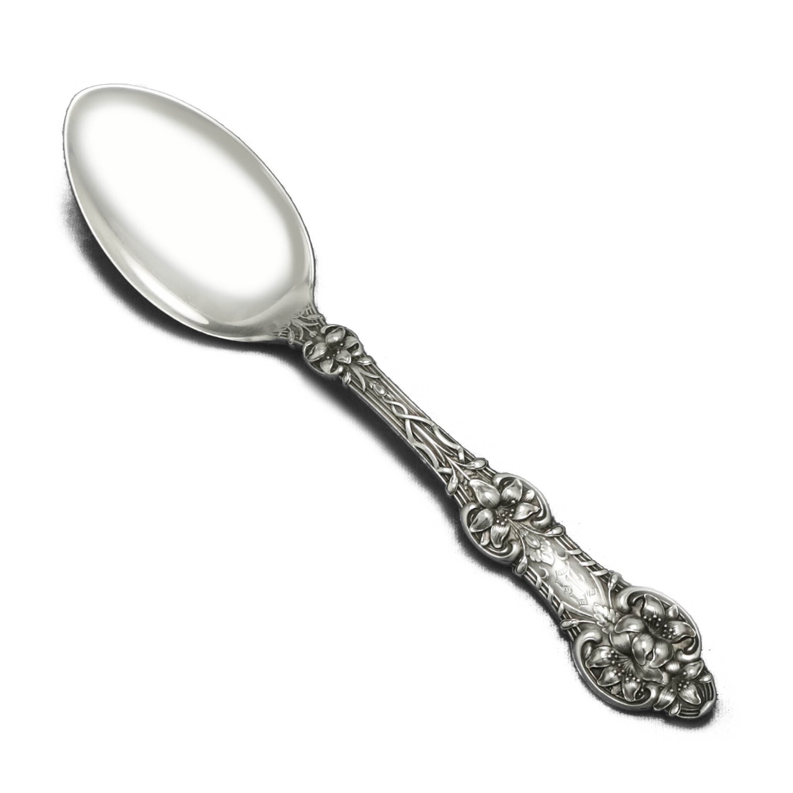 Orange Blossom, Old by Alvin, Sterling Demitasse Spoon, Monogram B