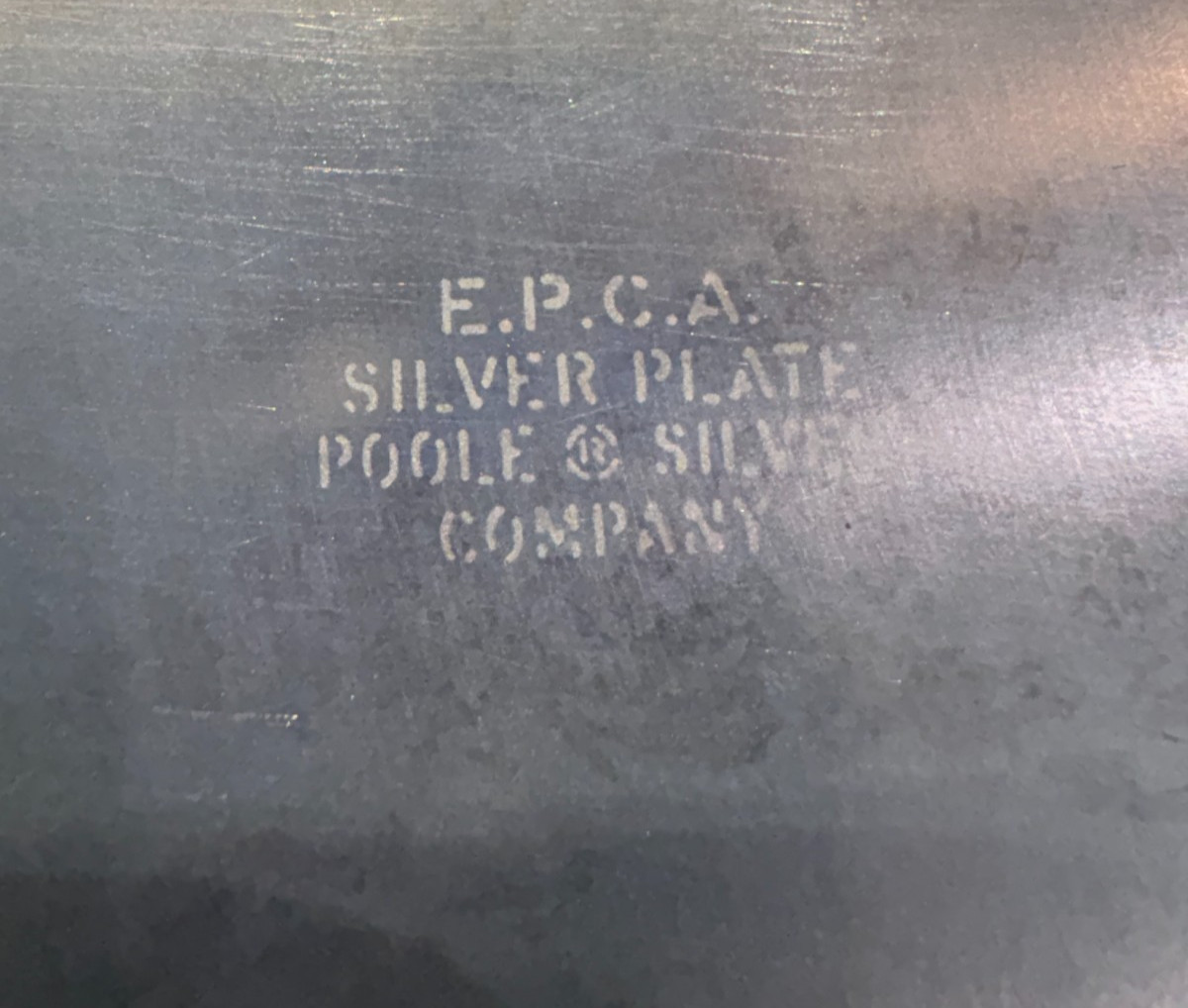 Poole Silver Co. EPCA Silver Plate Footed Covered Serving Dish Rococo Engraved