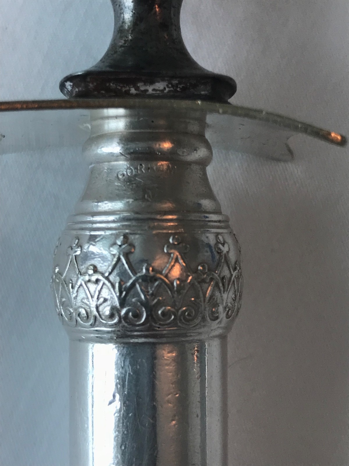 Vintage Gorham Sterling Silver Handled Carving 3 Pc Set ~2 Knife & Fork Elegant