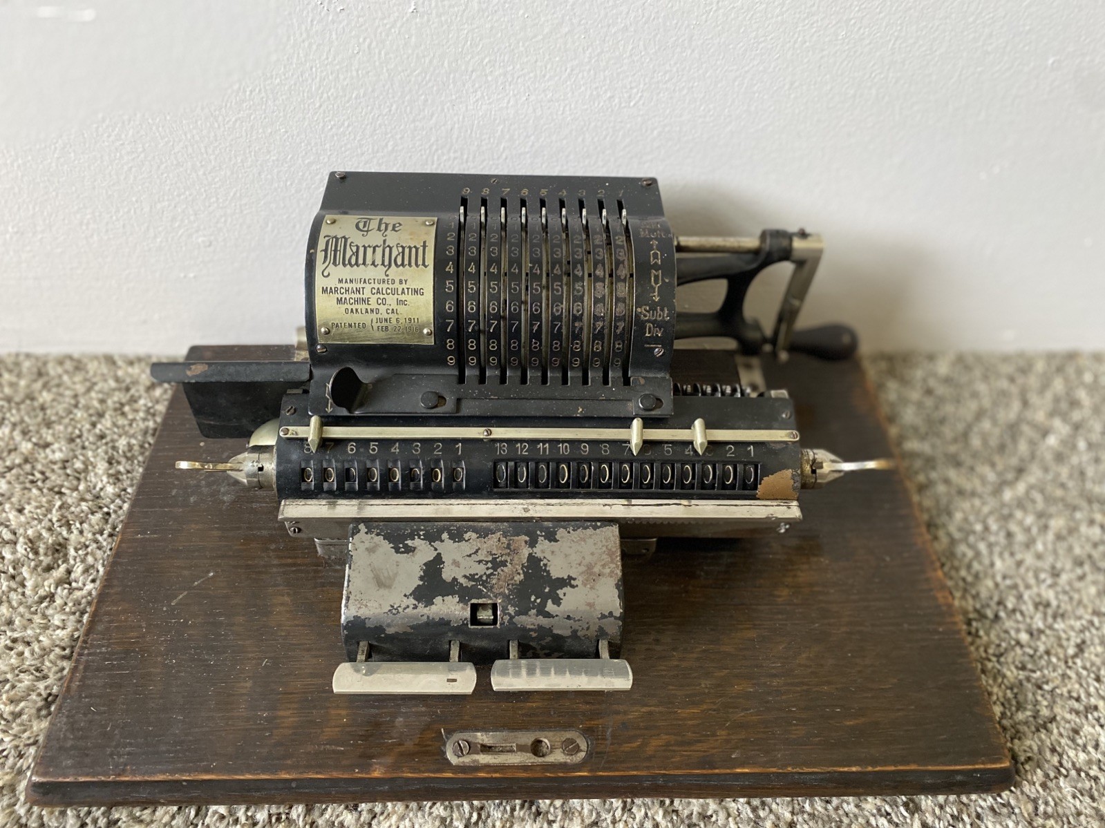 Marchant Adding Machine – WORKS