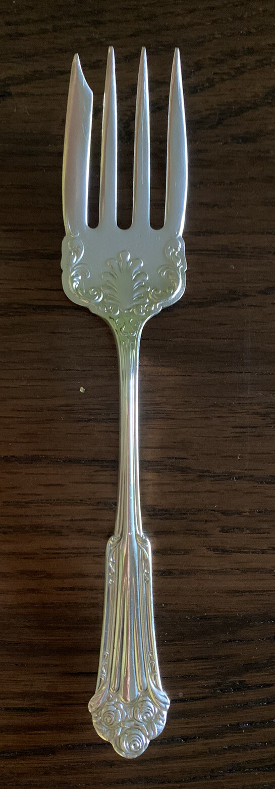 Antique Hamilton XXX Cold Meat Serving Fork 7 1/8” Excellent Condition RARE