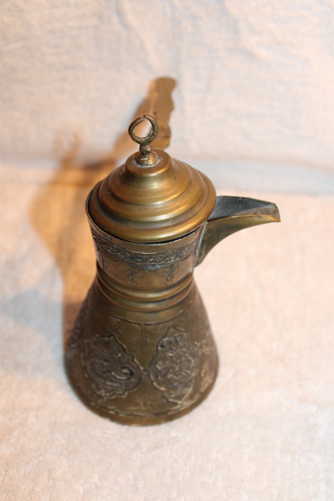Nice Antique Cairo ware Cairoware Dallah Ibrik Coffee Pot Egypt Mideastern دَلَ