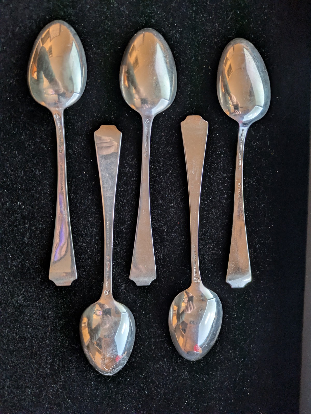 “Fairfax” Gorham Sterling Silver Tea Spoons 5-3/4″ 1910 – Pat’d M – 2 Remaining!