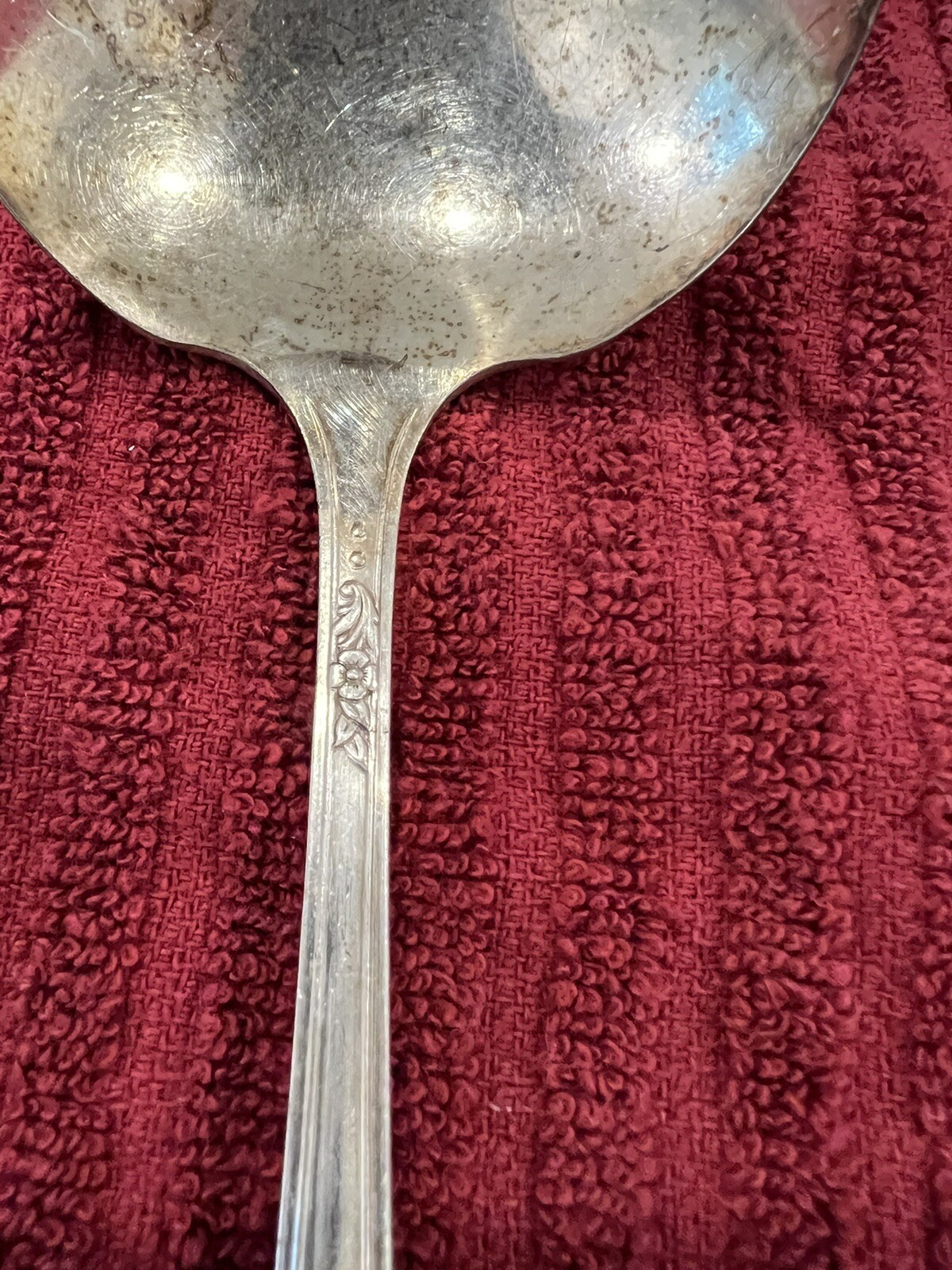 ONEIDA Silver Plate QUEEN BESS II 1946 TUDOR COMMUNITY 7″ Gravy Ladle