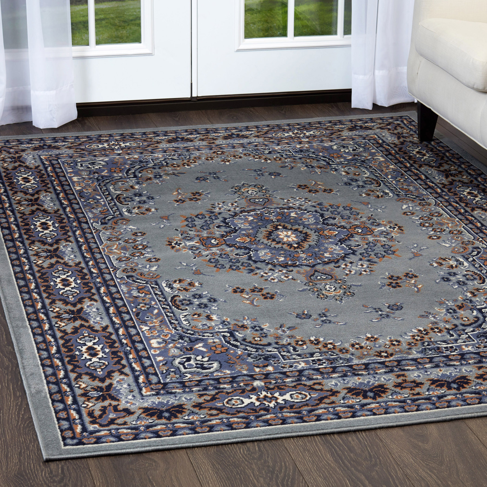 Persien SILVER AREA RUG RUNNER 2 x 8 ORIENTAL CARPET 69 – ACTUAL 1′ 10″ x 7′ 3″