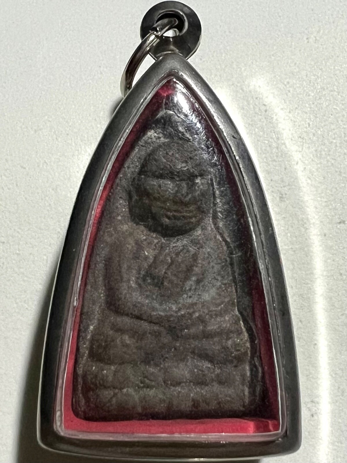PHRA LP TUAD RARE OLD THAI BUDDHA AMULET PENDANT MAGIC ANCIENT IDOL#68