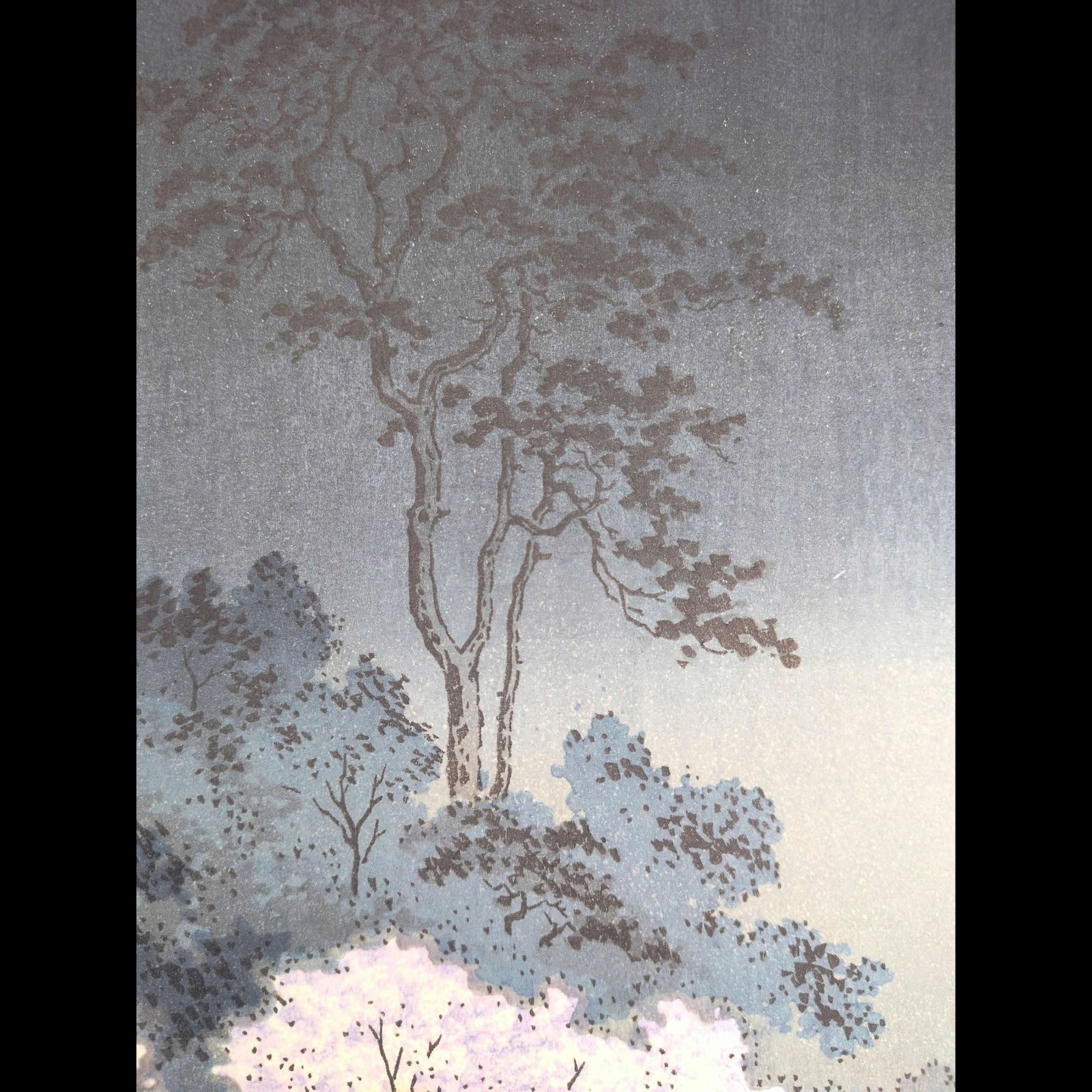 Tsuchiya Koitsu Benkei Bridge Woodblock Print Shin Hanga Seascape Doi Hangaten
