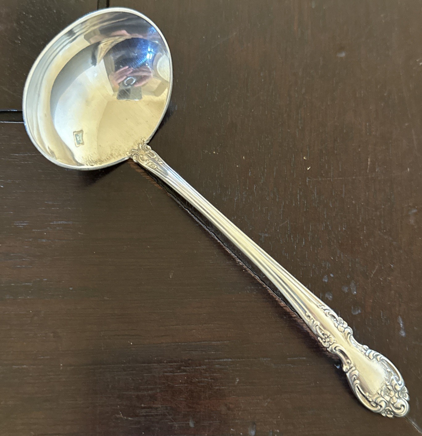 Melrose by Gorham Sterling Silver Cream Ladle 5 1/4” (34 Grams)