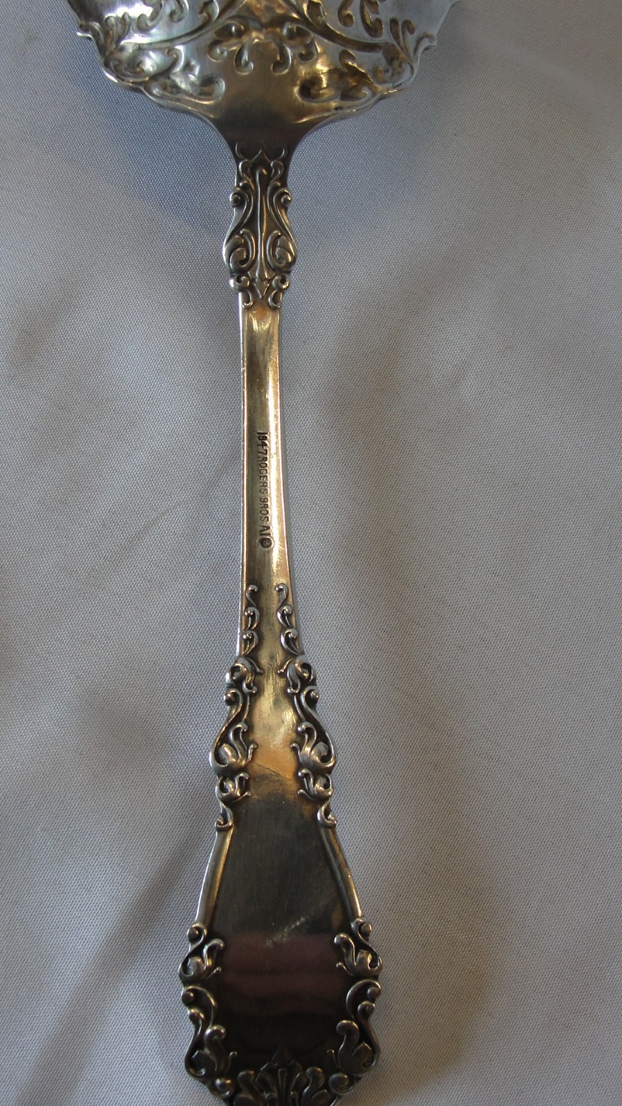 Vintage 1847 Rogers Bros. “BERKSHIRE” , Berry and Sugar Spoons