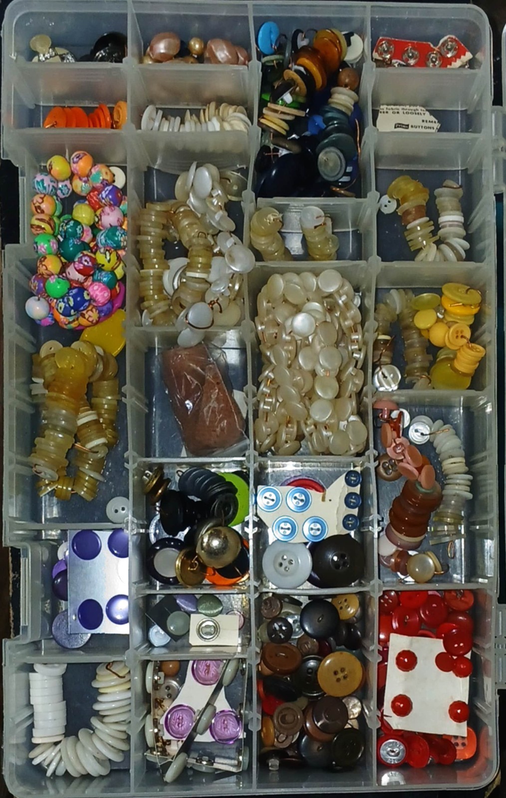 Vintage and antique assorted lot of old, unique buttons, opaque white and yellow