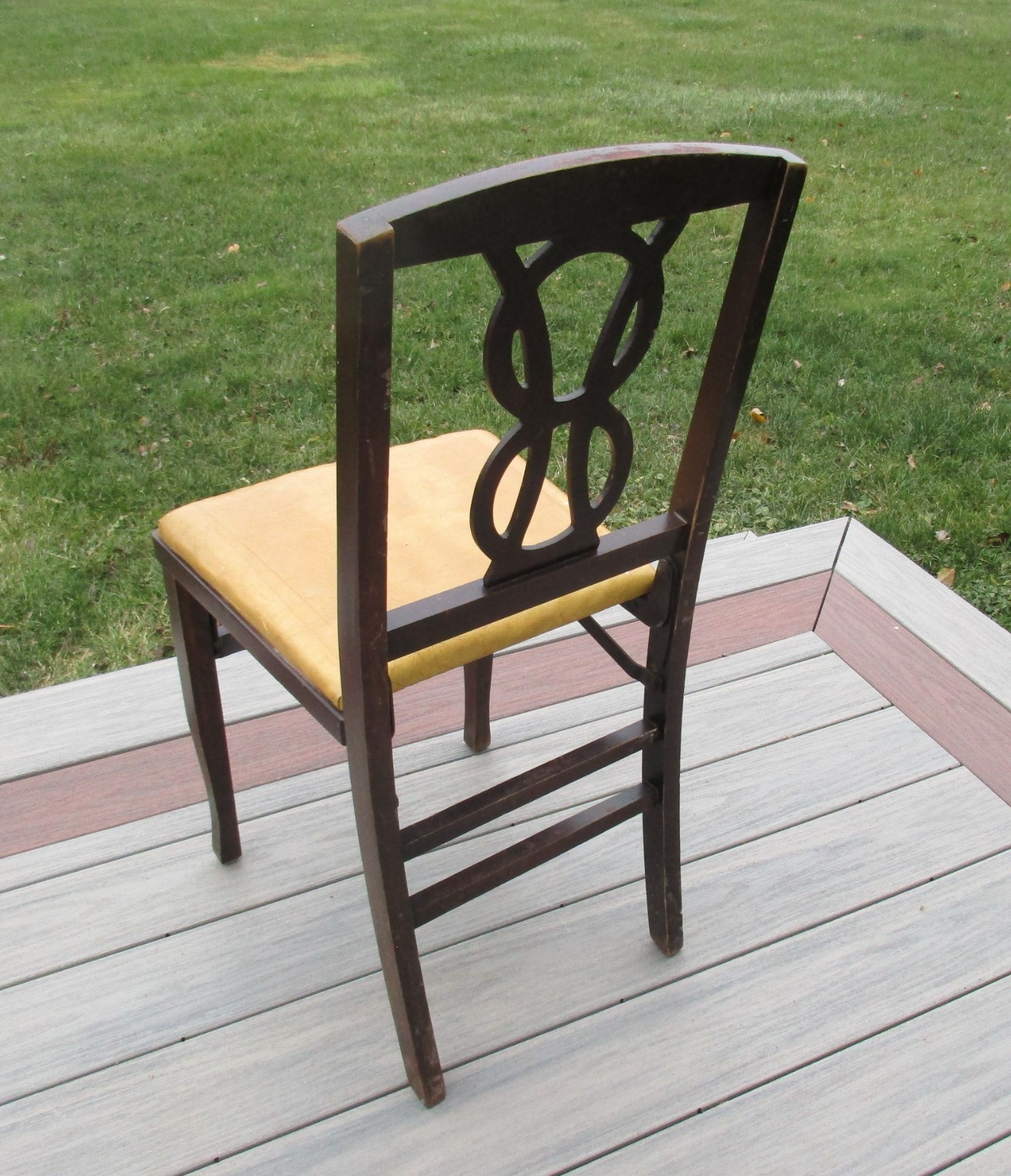 1930’s Louis Rastetter & Sons Solid Kumfort Solid Wood Folding Chair
