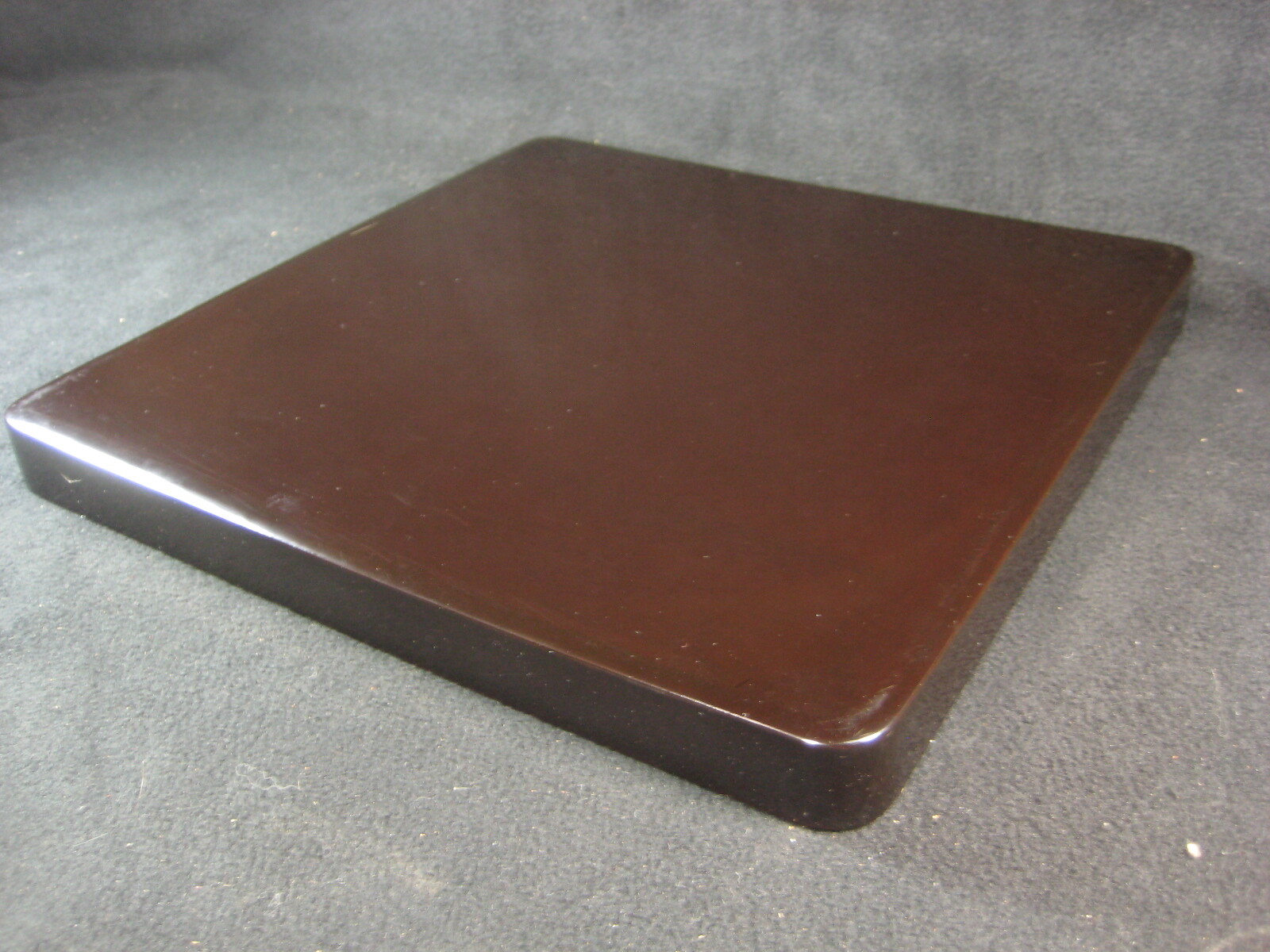 ANTIQUE SIGNED JAPANESE TAISHO ERA (c1915) WOOD & LACQUER OBON OZEN TRAY