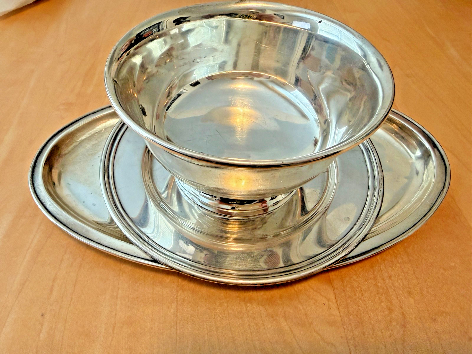 Sterling Silver Lot of 3 items of silver total 319 grams