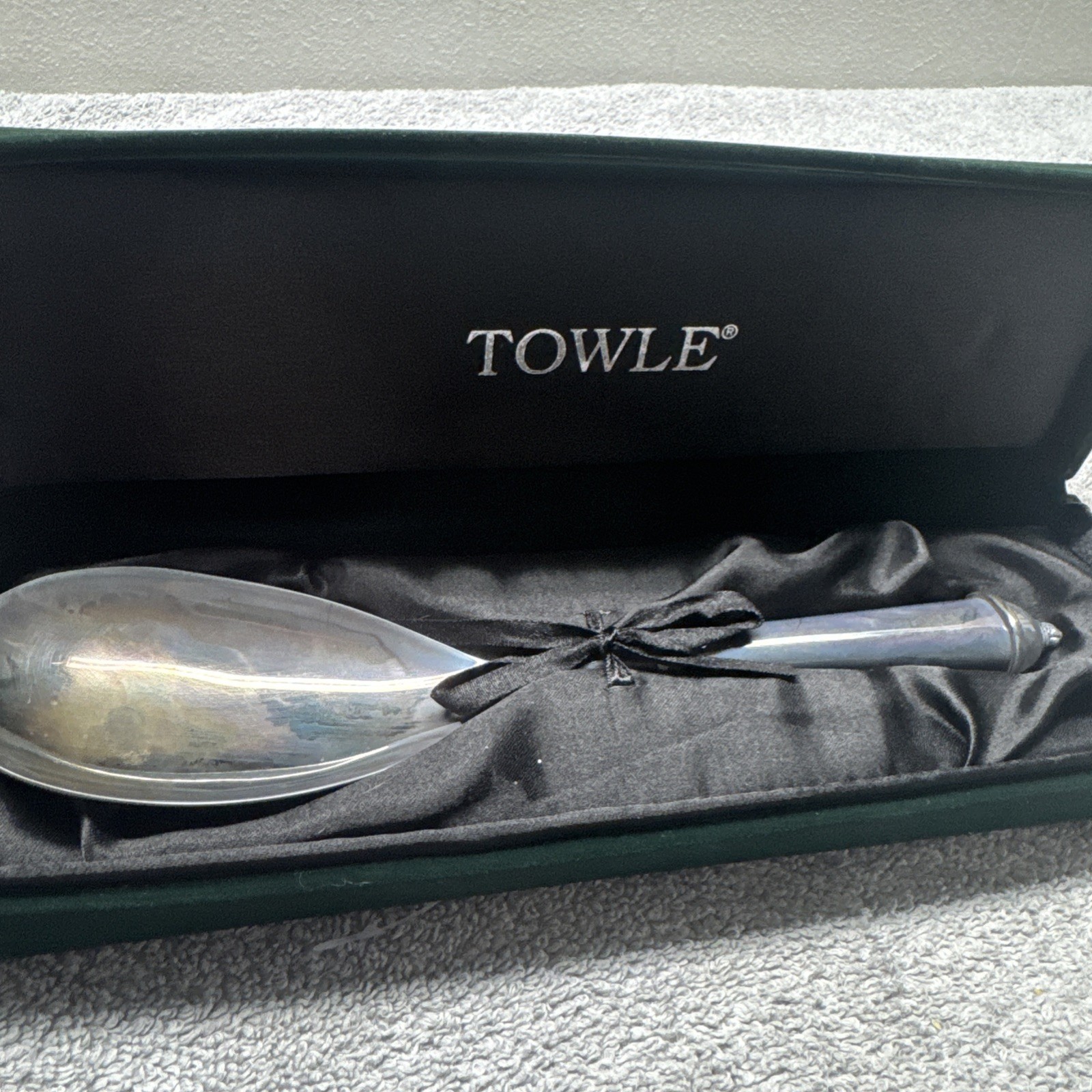 Towle Silver plated 10 3/4 Inch Serving Spoon