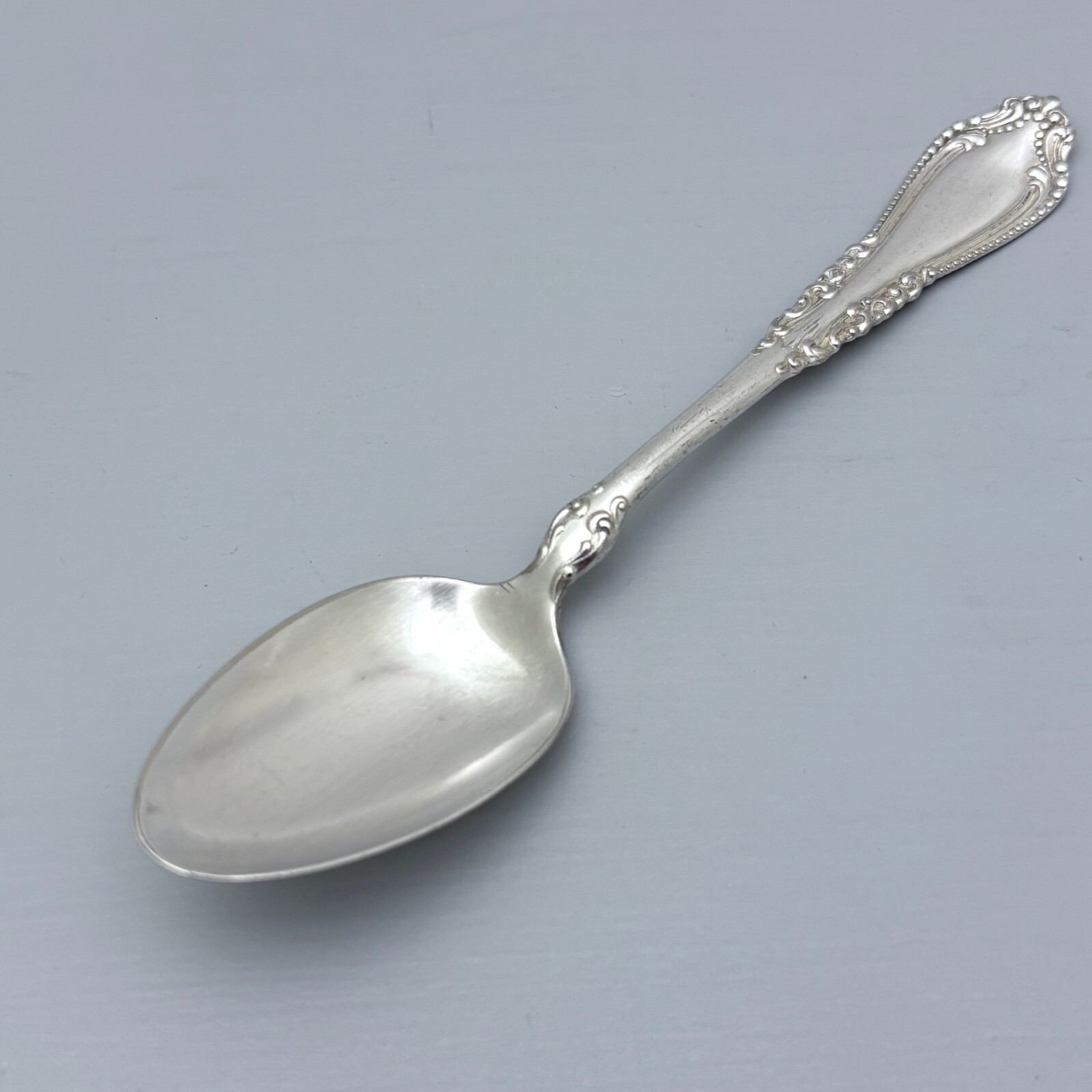 Antique 1905 NORFOLK Silverplate Teaspoon 1847 Rogers Bros
