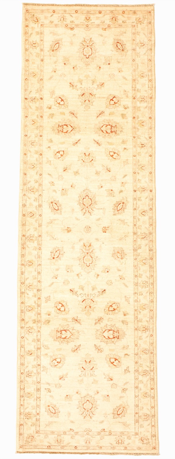 2’7″ x 9’7″ Vintage Hand-knotted Runner Rug Traditional Oriental Wool Carpet