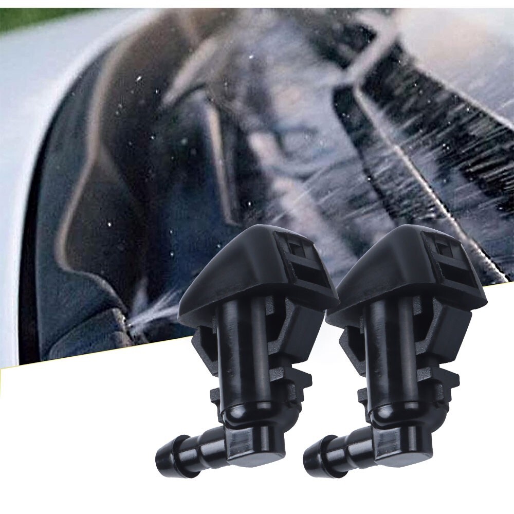 9pc Car Universal Windshield Washer Hose quirter Nozzle Spray Jet Kit Fluid Hose