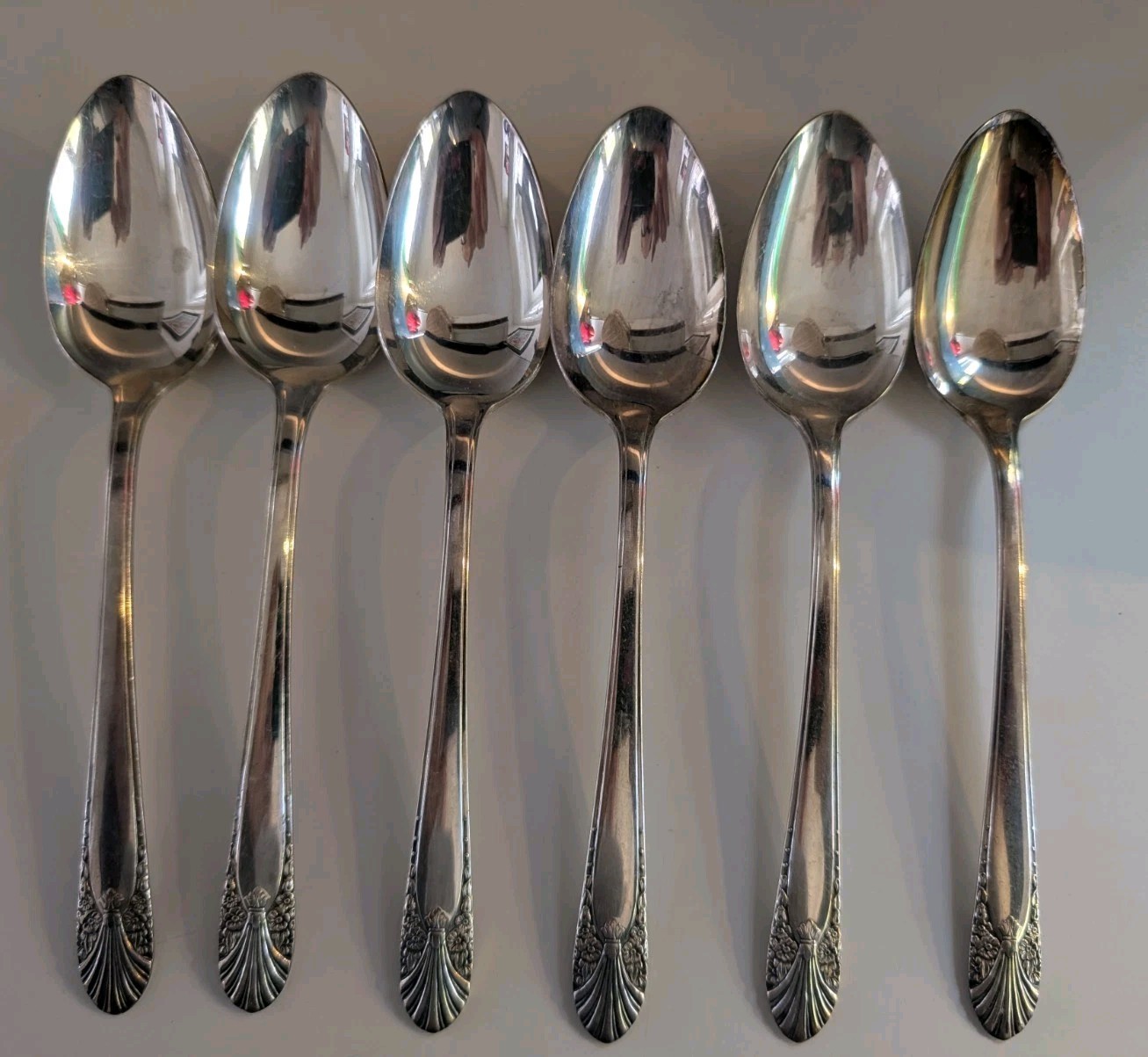 International Silver RADIANCE Crown Silverplate 1939 Silverware Dinner Spoon 6pc