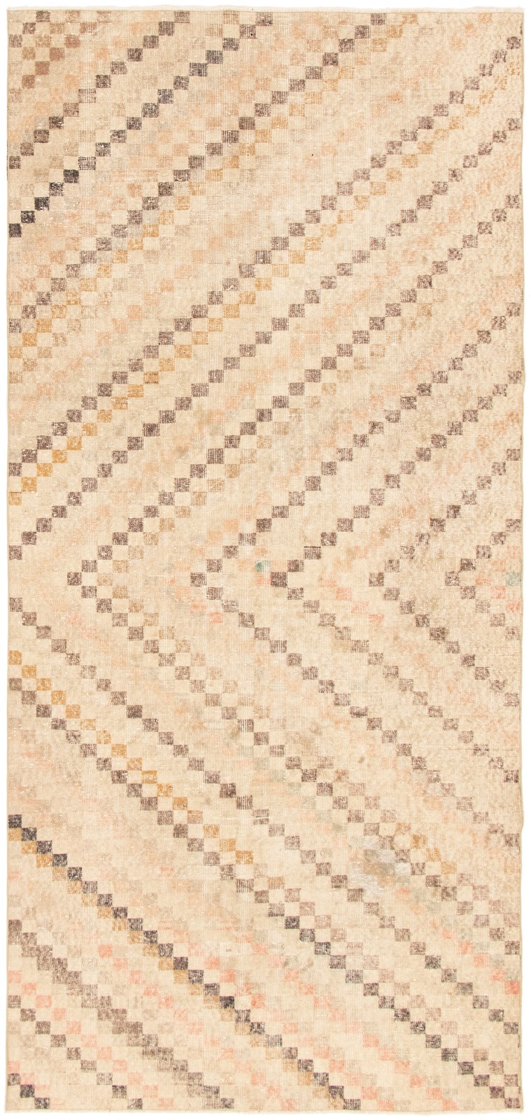Vintage Traditional Hand-Knotted Area Rug 4’10” x 10’6″ Oriental Wool Carpet