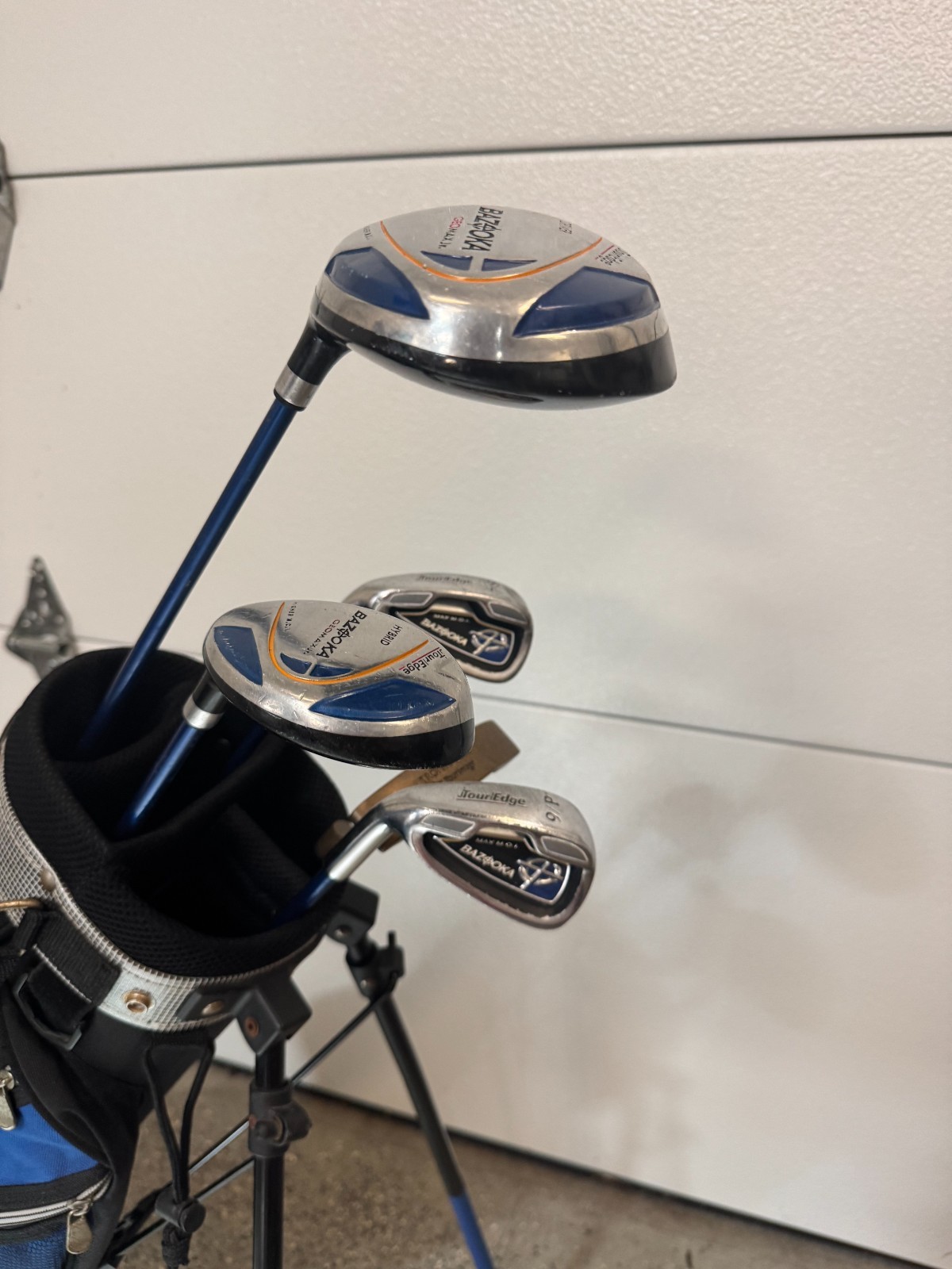 Junior Golf Set w/ Precise Stand Bag – 5 Clubs – LH – Driver = 41″