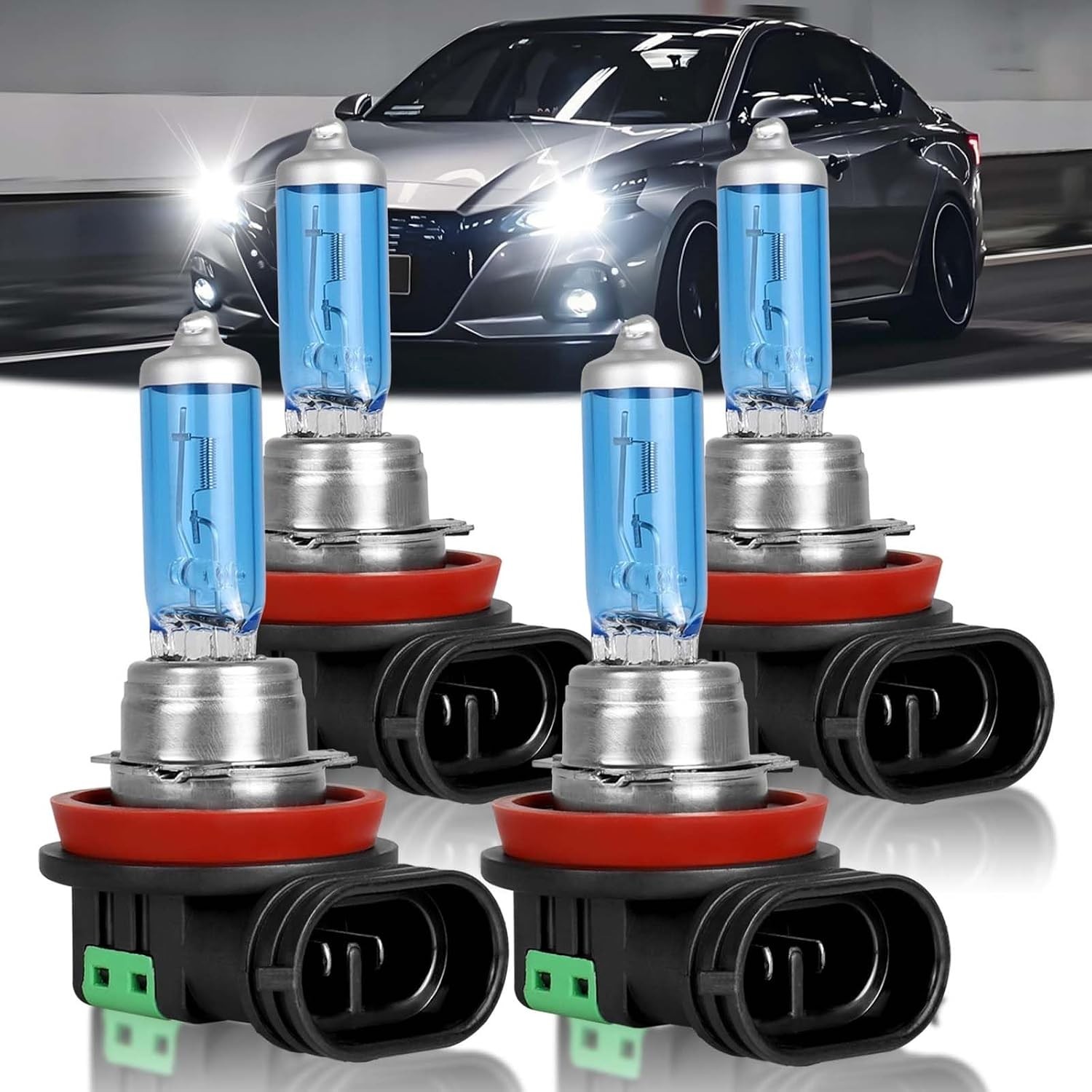 Fit For Nissan Altima (2007-2018) H9 High Beam + H11 Low Beam Ultra – High Perfo