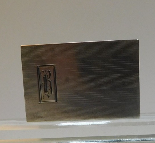 Vintage International Silver Co. Sterling Silver Match Box Holder