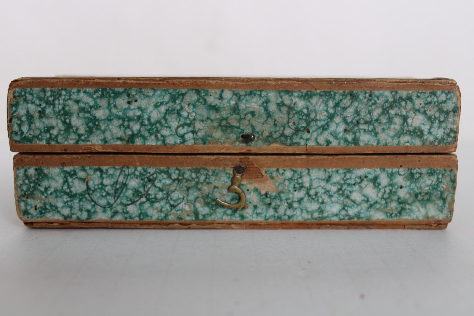 RARE Early / Mid-19th Century Lithograph Geography Map Child’s Toy Blocks w/ Box