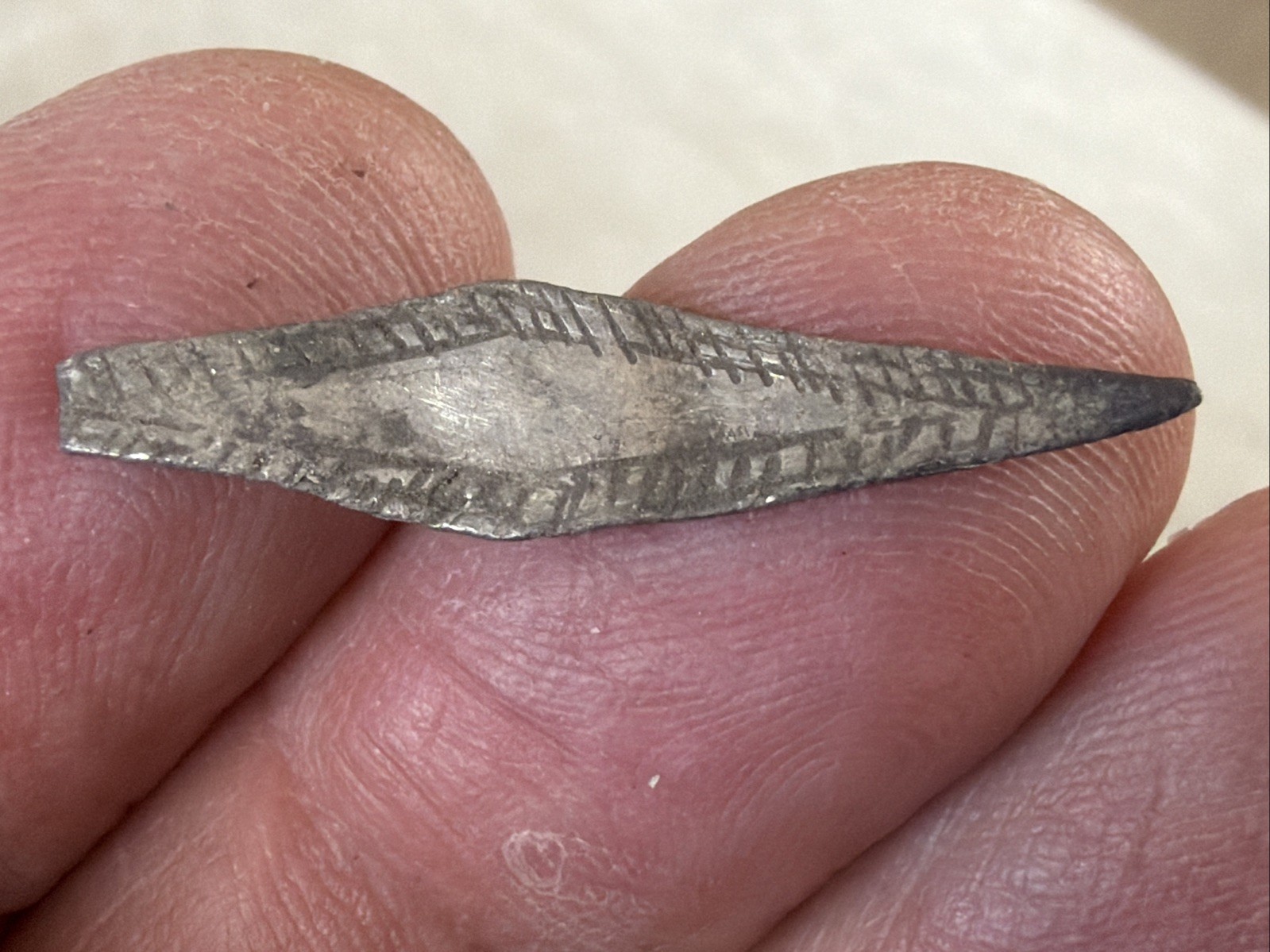 Roman Silver 0.58g Status Ladies Adornment Part. Please See Description. LA76