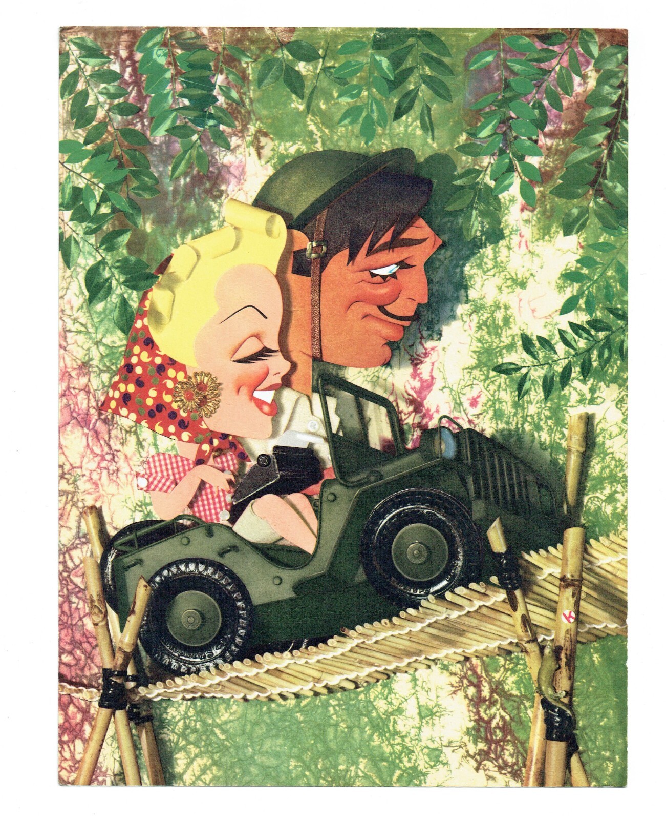 Movie Trade Ad Poster Somewhere I’ll Find You Clark Gable Lana Turner