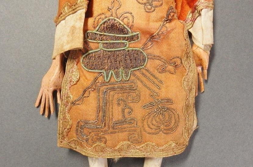 Chinese Qing Dynasty Doll Figure / H 26.4[cm]