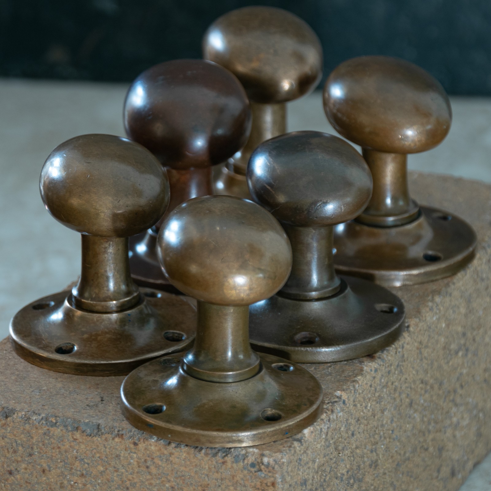 x1 Pair, x3 pairs available, Early 1900s Door Handles / Knobs, ready to fit