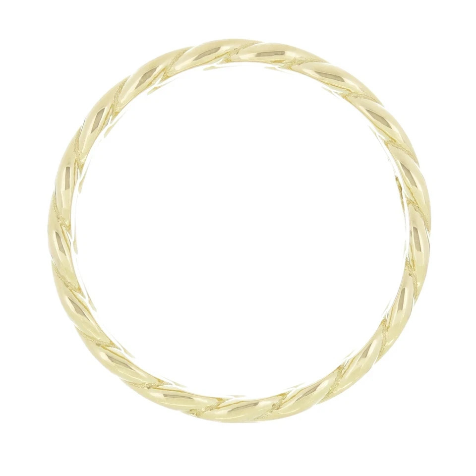100% Solid 14K Yellow Gold Plated Miami Cuban Ring Curb Link Band Ring 925Silver