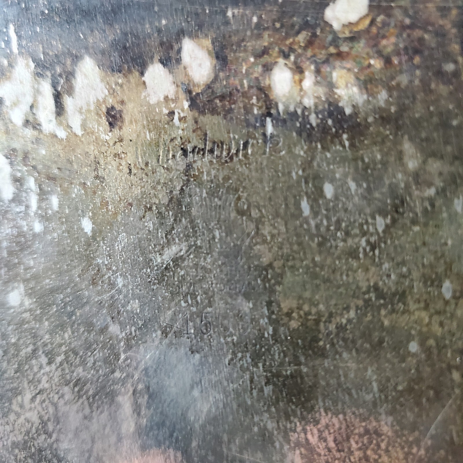 Chadwick International Silver Plated Company 1509 Serving Tray Plate Vintage
