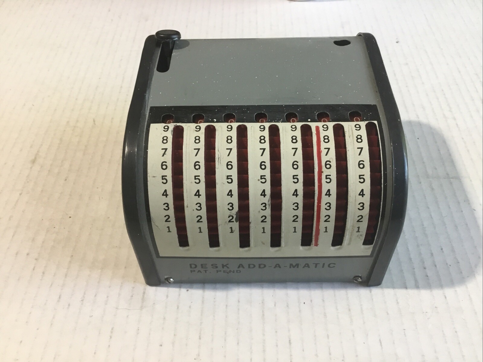 Vintage DESK ADD-A- MATIC Adding Machine Japan.