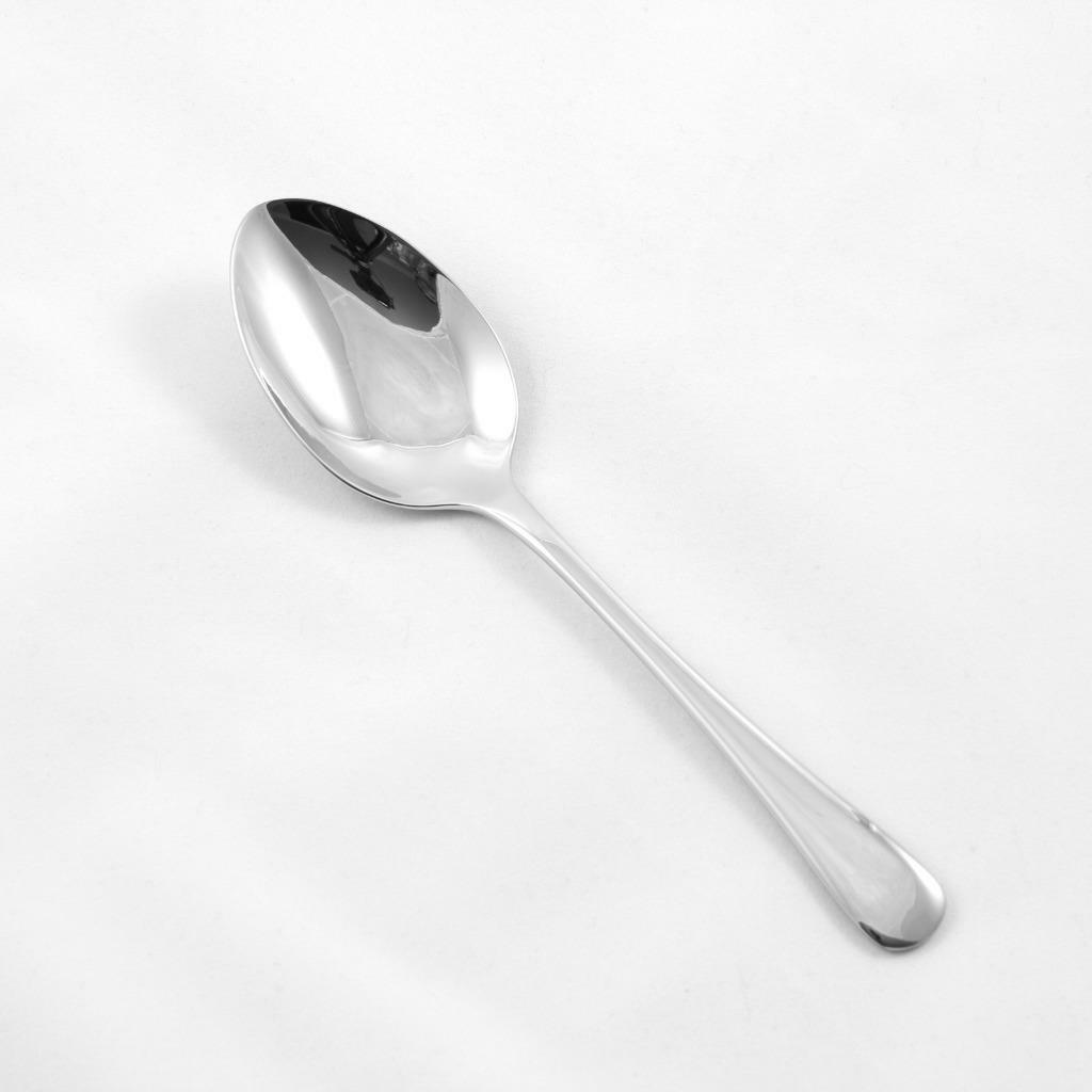 Brand New Stainless Steel Old English Dessert Spoon Made In Sheffield England