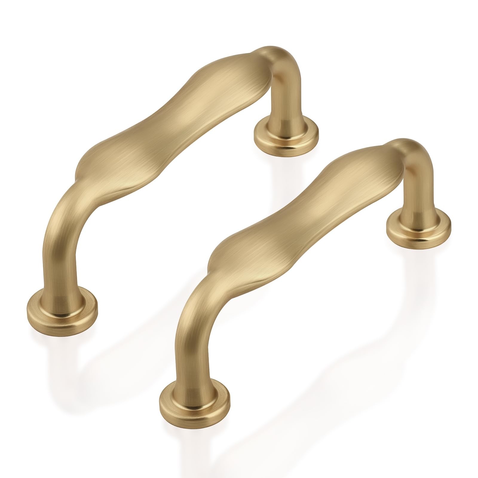 Probrico 10 Pack 3 Inch76Mm Hole Center Champagne Bronze Kitchen Cabinet