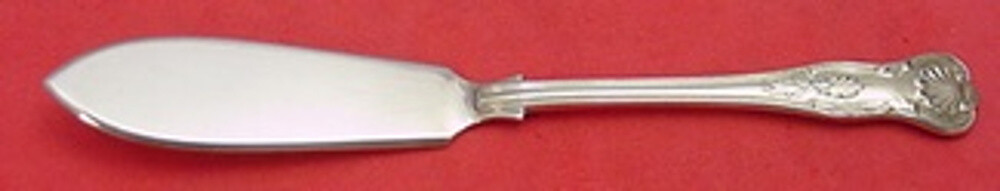 Kings by C J Vander Sterling Silver Butter Spreader Flat Handle Pointed 5 1/4″