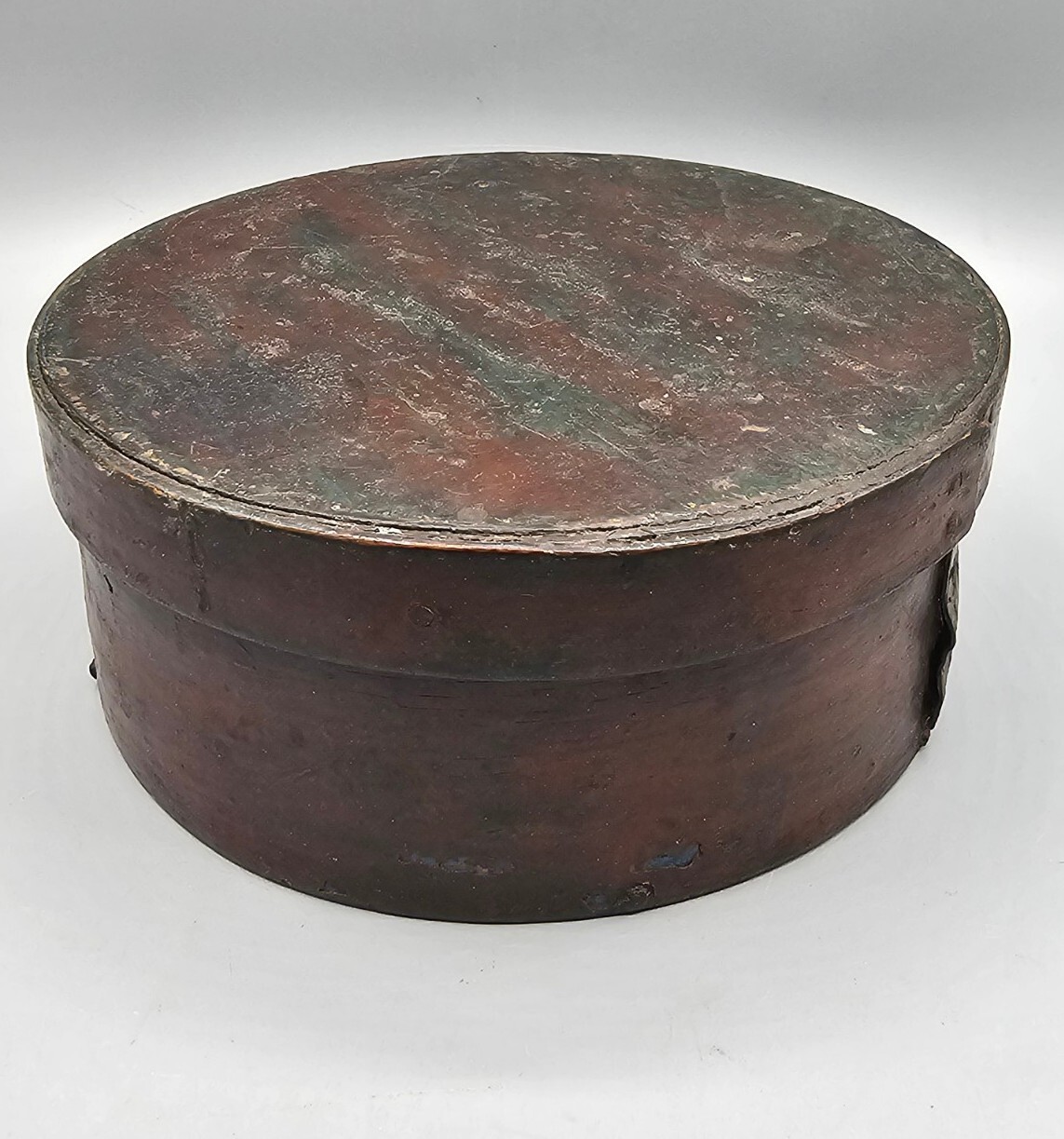 Antique Primitive Small 6.5″ Diameter Pantry Box – Great Patina