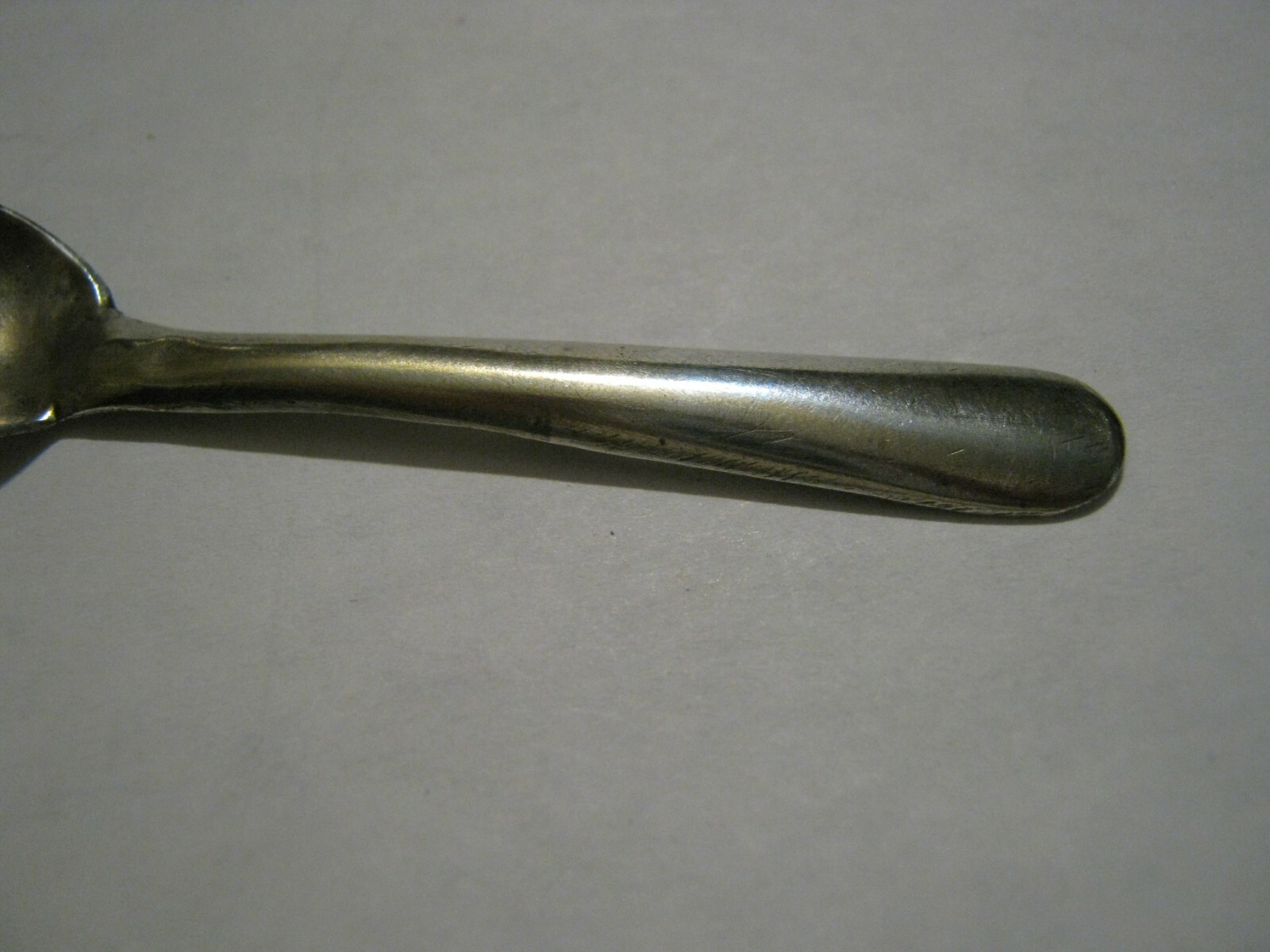 Austria-Hungary c. 1900 Budapest 800 Silver Mini 2 7/8″ Spoon JW Joseph Wagner