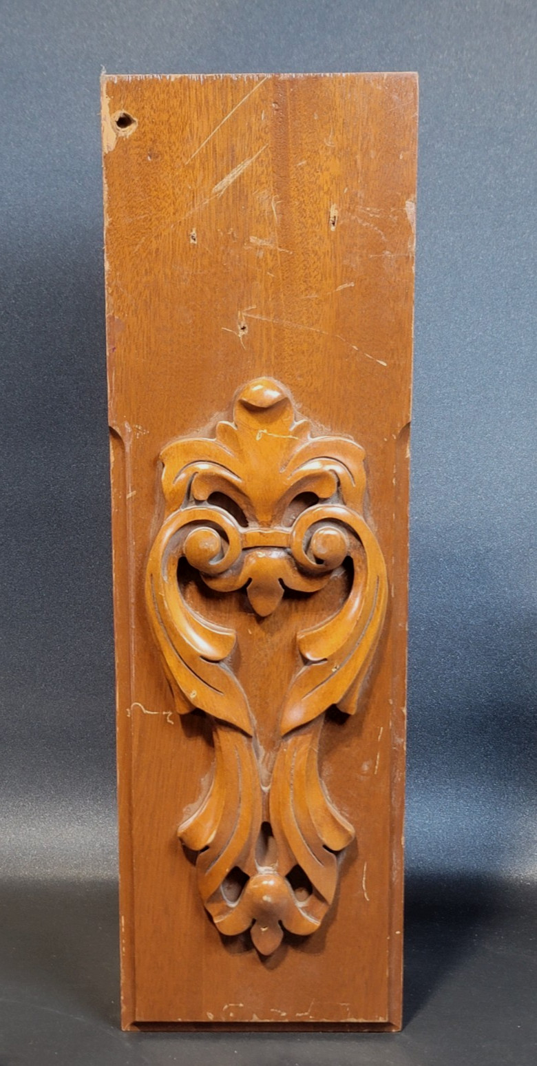 Raymond Enkeboll Designs 1996 Solid Wood Maple Stain Corbel Acanthus Motifs LOT