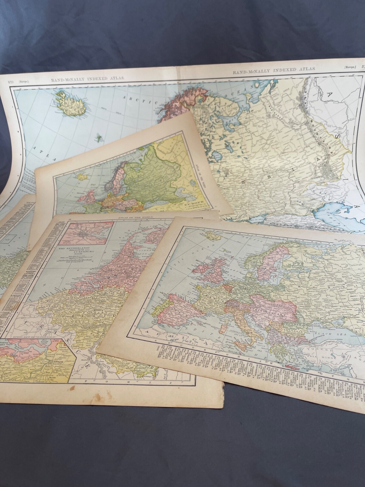 Antique Original! Lot of 3 Europe 1906-1910