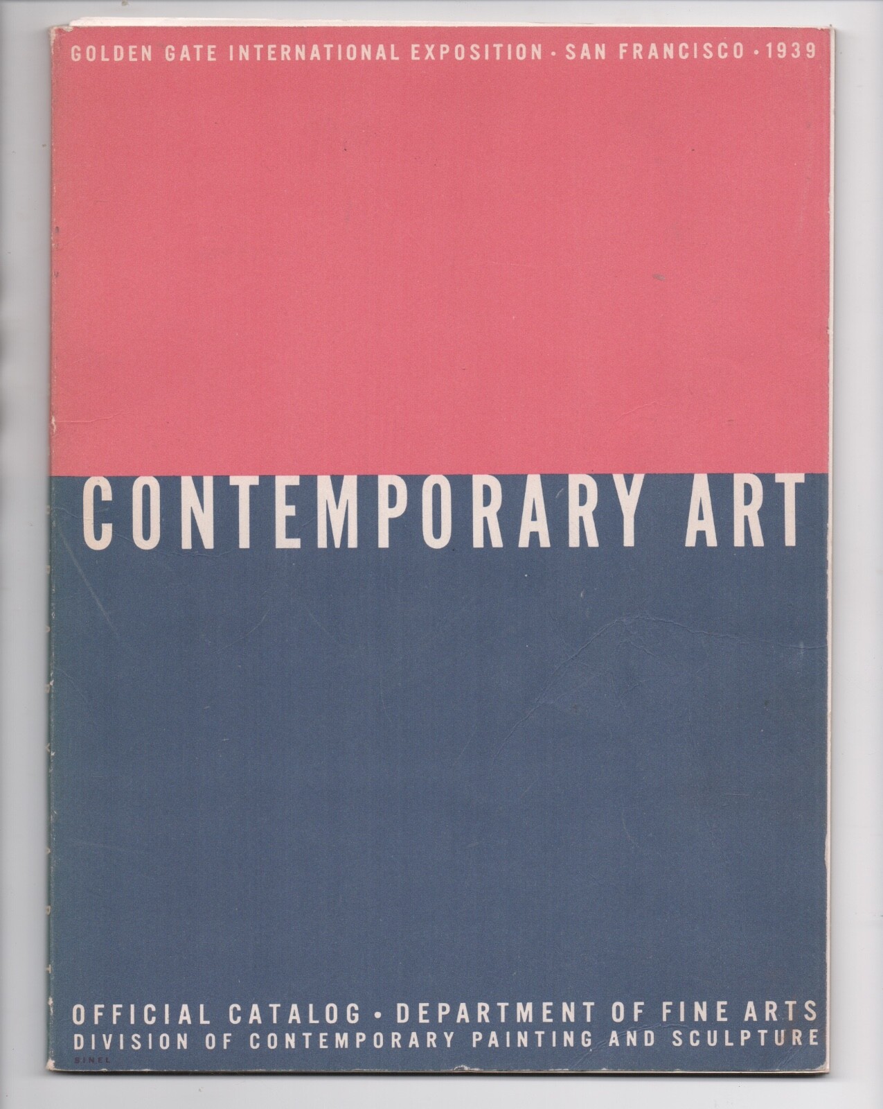 1939 GGIE World’s Fair Official Contemporary Art Catalog numerous Illustrations