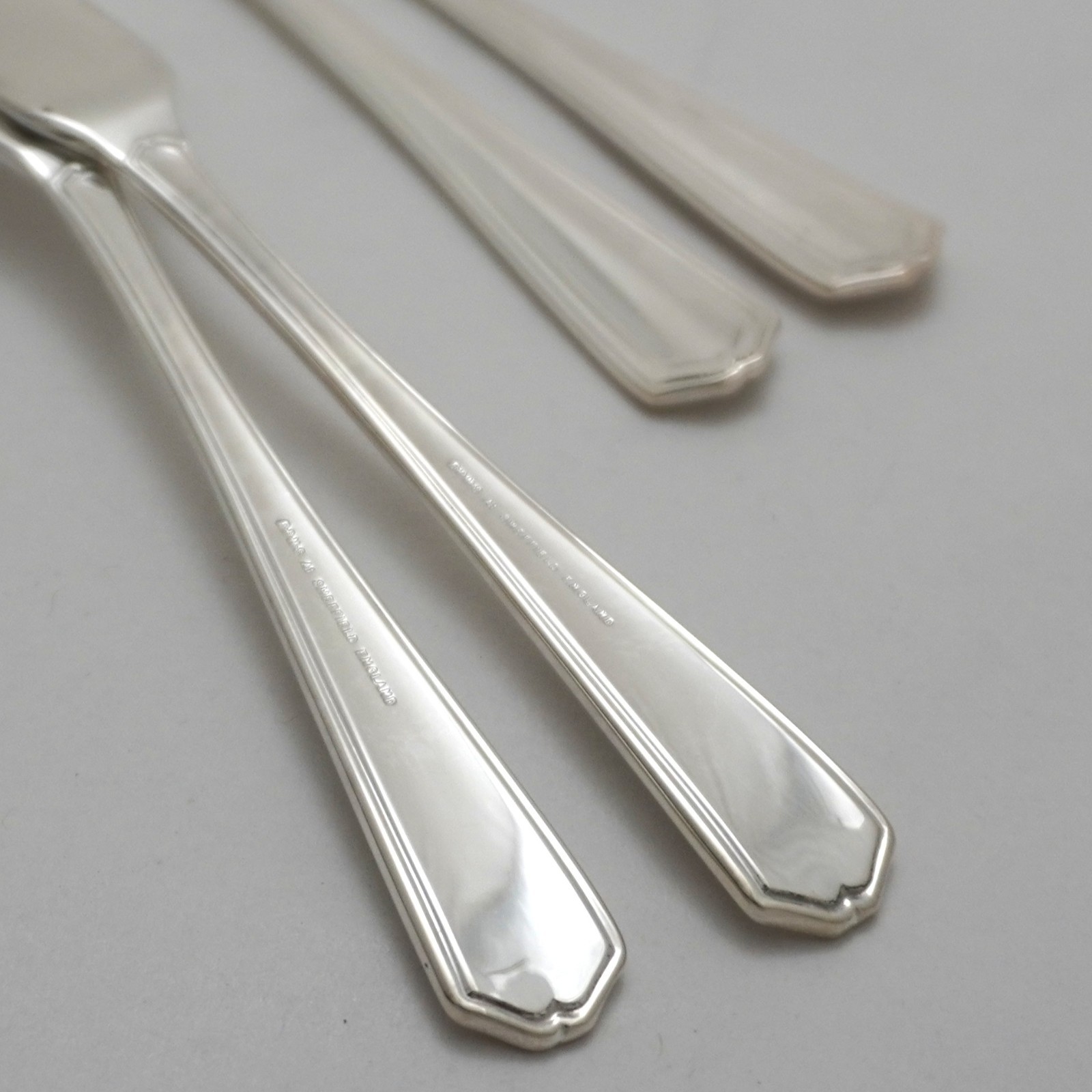CHESTER Pattern Arthur Price Sheffield silver plated cutlery 6 Butter Spreaders