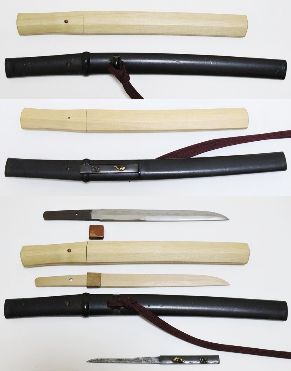 Tanto 短刀 “ Hidekazu ” 盛岡住秀一 Japanese Real Sword 23.4 cm Shirasaya NBTHK KATANA 刀